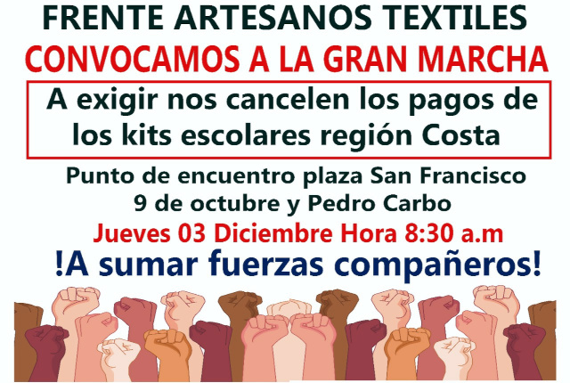 Artesanos textiles